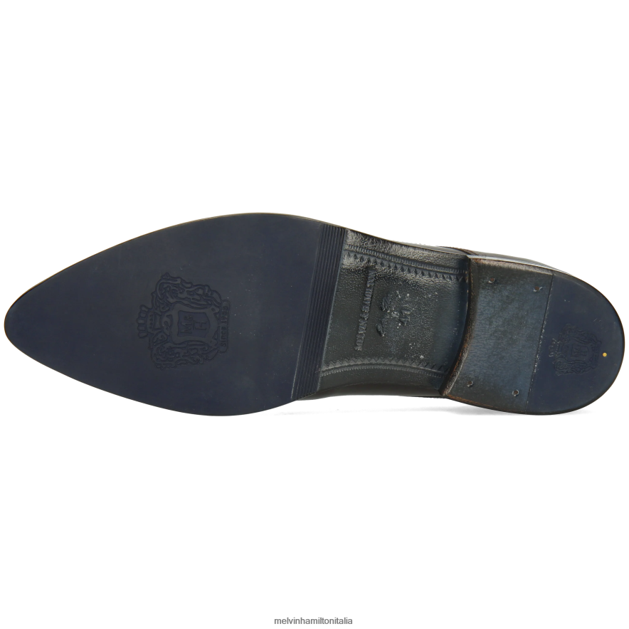 esso Melvin & Hamilton uomini toni 36 marrone scarpe derby L80P2P472