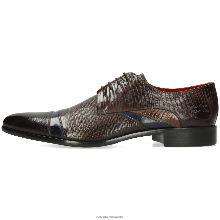 esso Melvin & Hamilton uomini toni 39 grigio scarpe derby L80P2P482