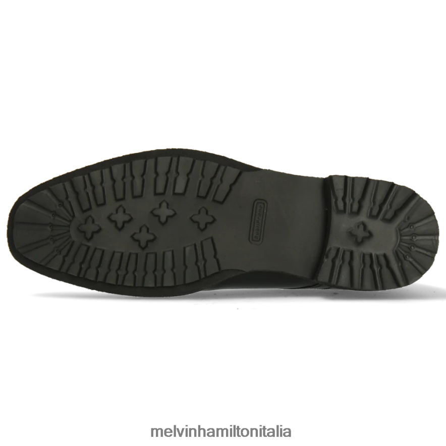 esso Melvin & Hamilton uomini vortice 54 nero scarpe derby L80P2P518