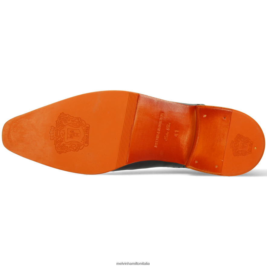 esso Melvin & Hamilton uomini Lewis41 blu scarpe oxford L80P2P163