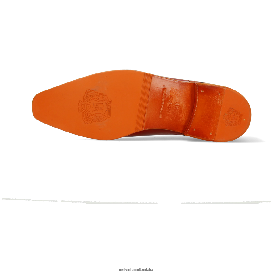 esso Melvin & Hamilton uomini Lewis 53 rosso scarpe oxford L80P2P154