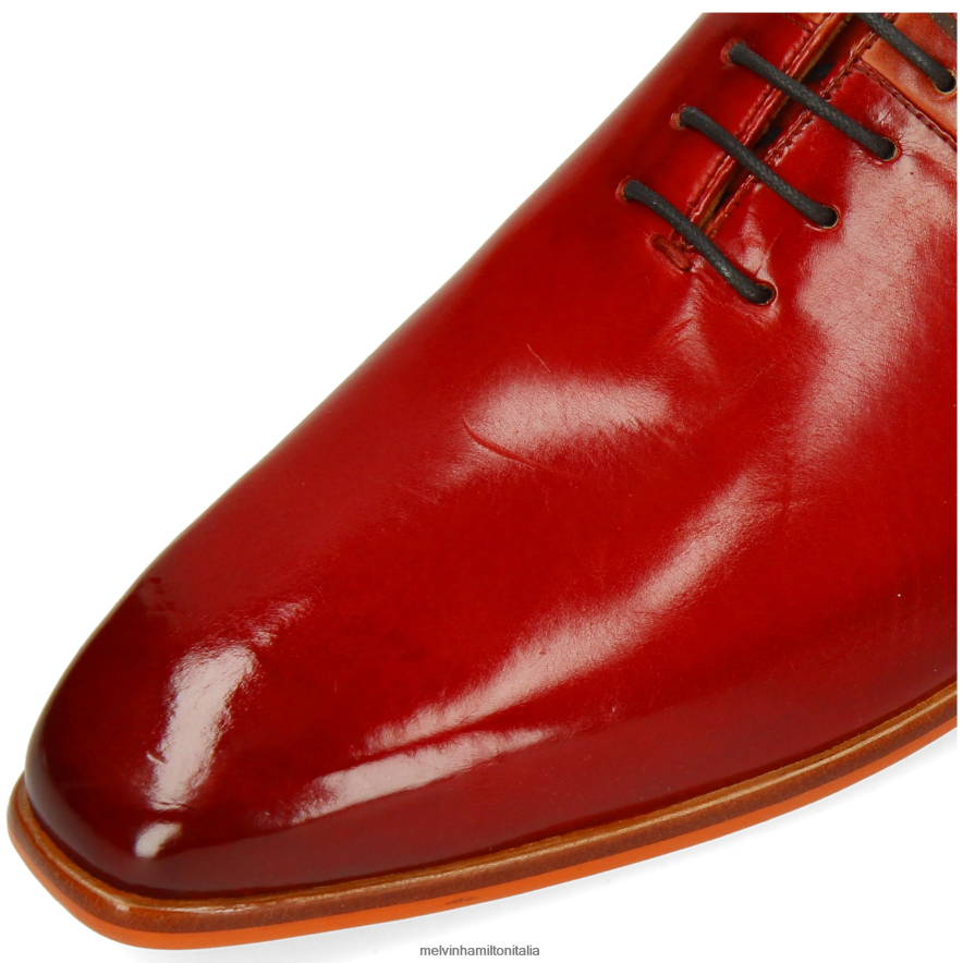 esso Melvin & Hamilton uomini Lewis 53 rosso scarpe oxford L80P2P154