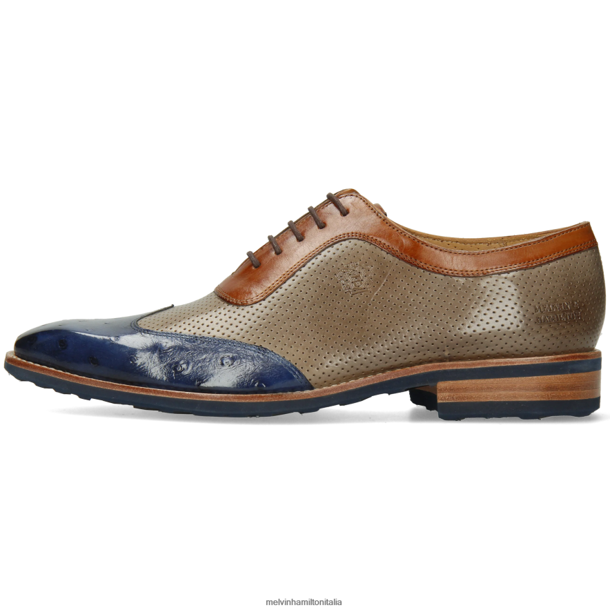 esso Melvin & Hamilton uomini Ryder 19 multi scarpe oxford L80P2P192