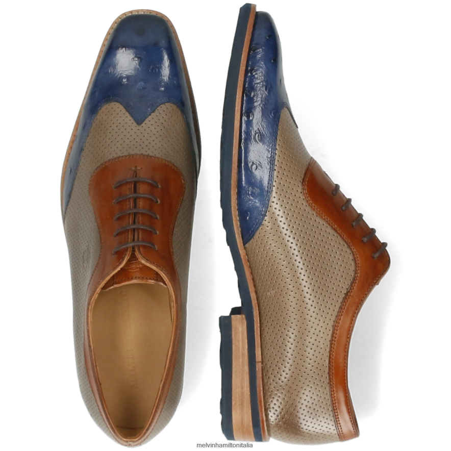 esso Melvin & Hamilton uomini Ryder 19 multi scarpe oxford L80P2P192
