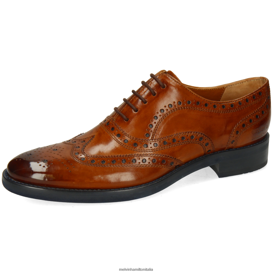 esso Melvin & Hamilton uomini clint 23 marrone scarpe oxford L80P2P161