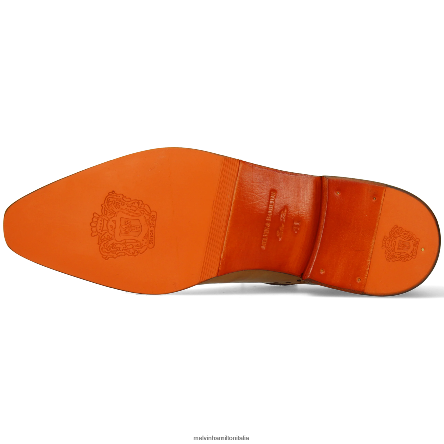 esso Melvin & Hamilton uomini elvis 62 marrone scarpe oxford L80P2P169