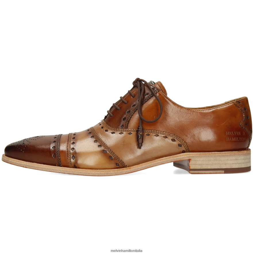 esso Melvin & Hamilton uomini elvis 62 marrone scarpe oxford L80P2P208