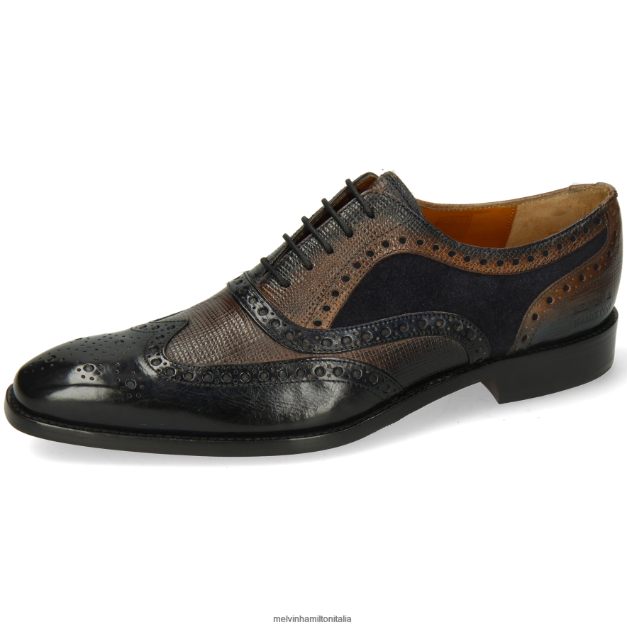 esso Melvin & Hamilton uomini leonardo21 multi scarpe oxford L80P2P194