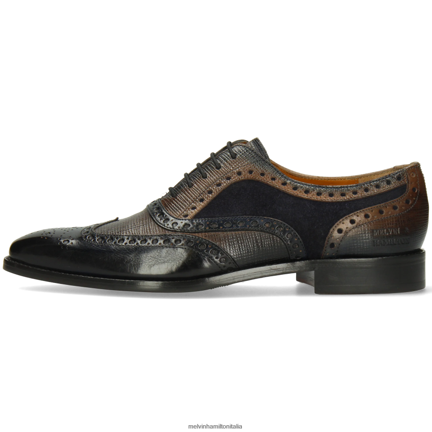 esso Melvin & Hamilton uomini leonardo21 multi scarpe oxford L80P2P194