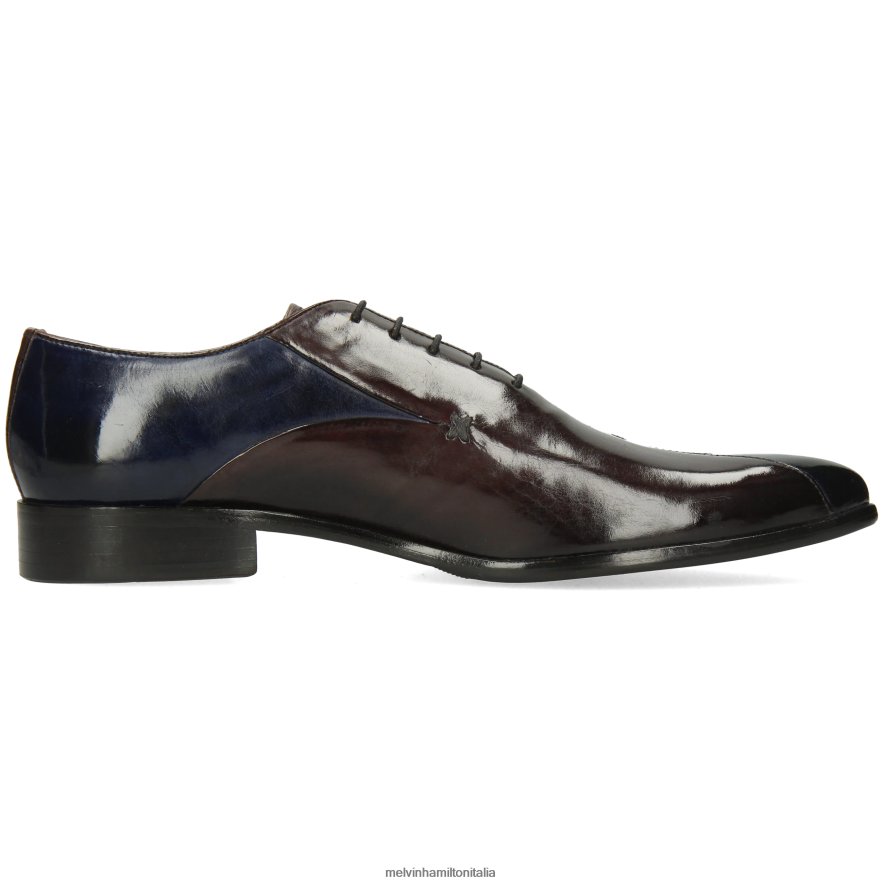 esso Melvin & Hamilton uomini toni 31 grigio scarpe oxford L80P2P176