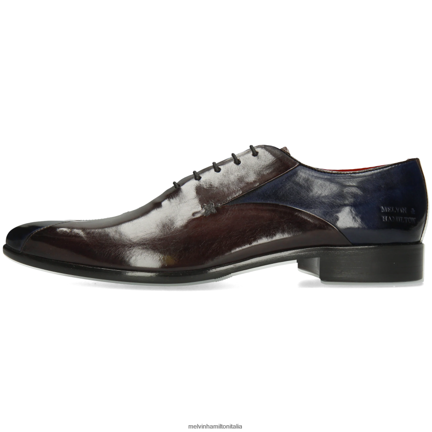 esso Melvin & Hamilton uomini toni 31 grigio scarpe oxford L80P2P176