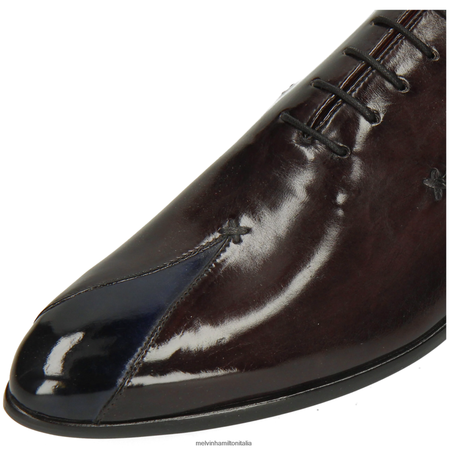 esso Melvin & Hamilton uomini toni 31 grigio scarpe oxford L80P2P176