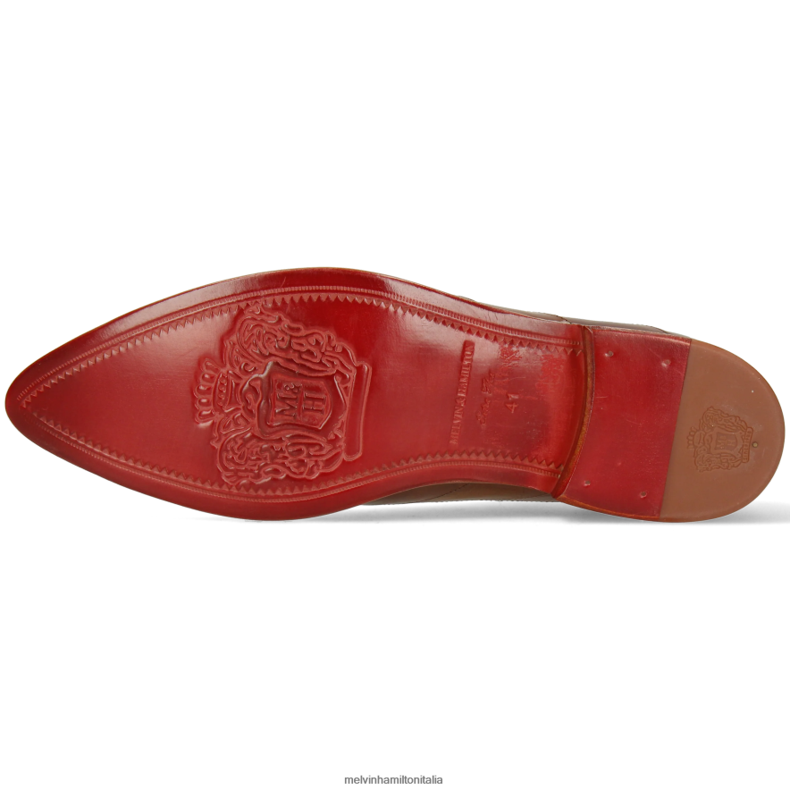 esso Melvin & Hamilton uomini toni 43 Marrone chiaro scarpe oxford L80P2P171