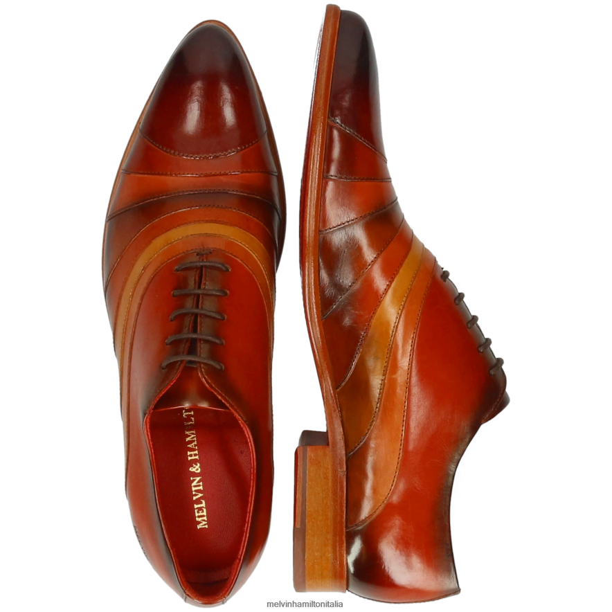 esso Melvin & Hamilton uomini toni 43 multi scarpe oxford L80P2P191