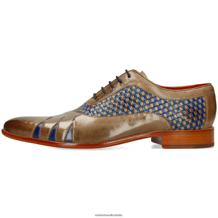 esso Melvin & Hamilton uomini toni 44 multi scarpe oxford L80P2P199