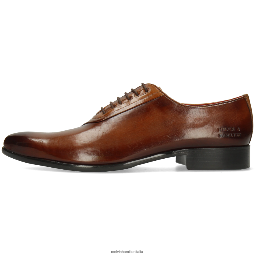 esso Melvin & Hamilton uomini toni 46 marrone scarpe oxford L80P2P197