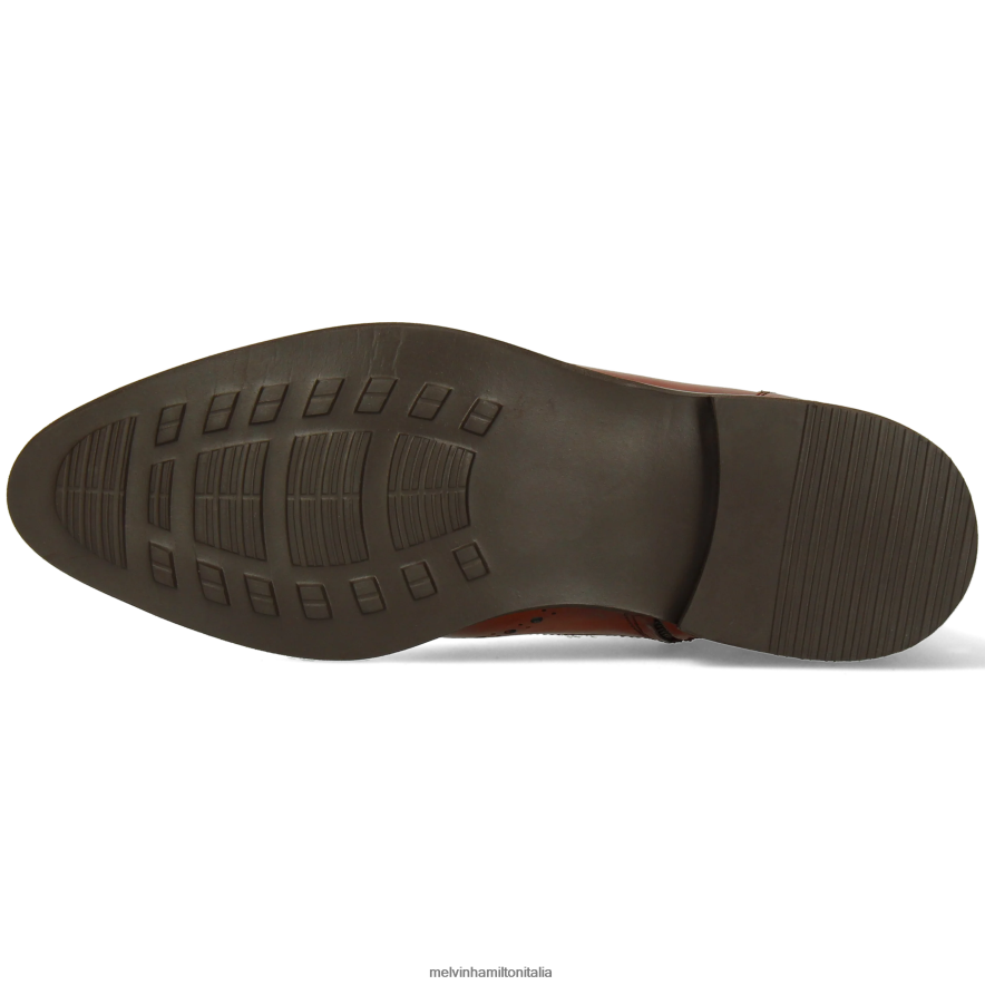 esso Melvin & Hamilton uomini Bobby 9 arancia stivaletti L80P2P89