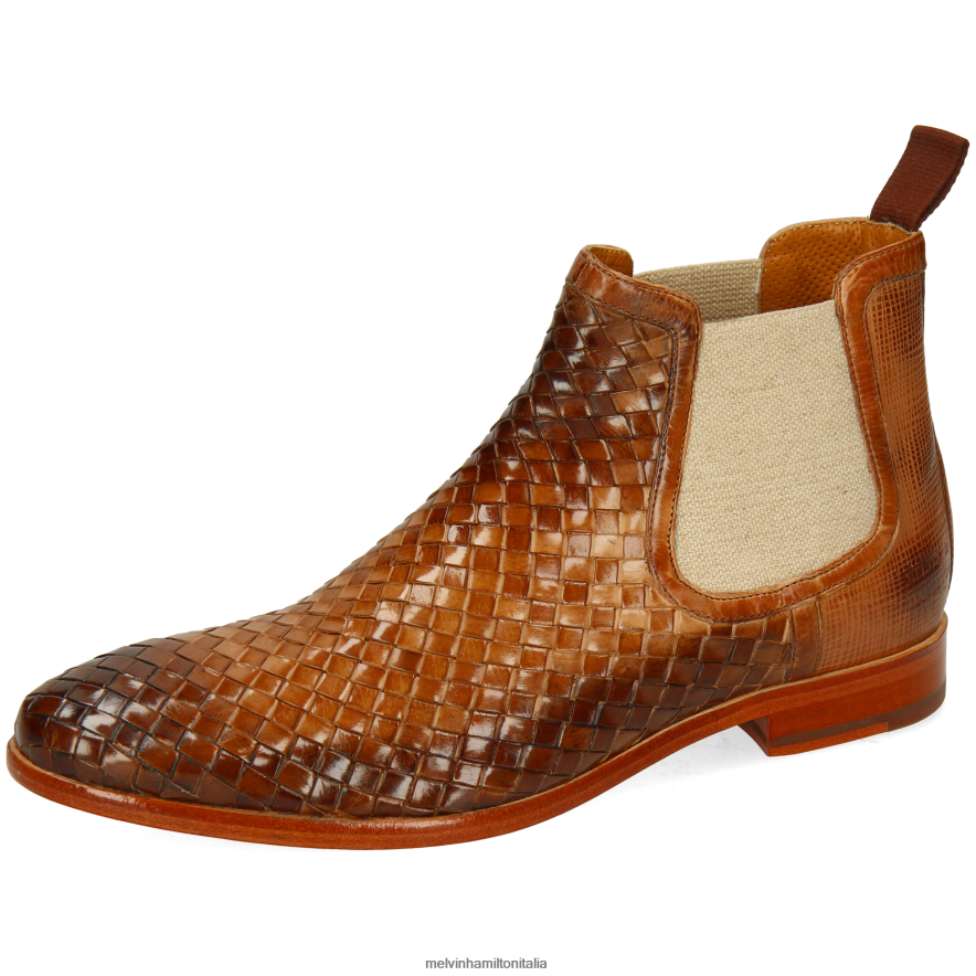 esso Melvin & Hamilton uomini Brad 6 Marrone chiaro stivaletti L80P2P14