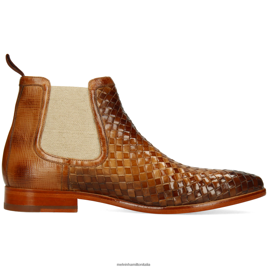 esso Melvin & Hamilton uomini Brad 6 Marrone chiaro stivaletti L80P2P14