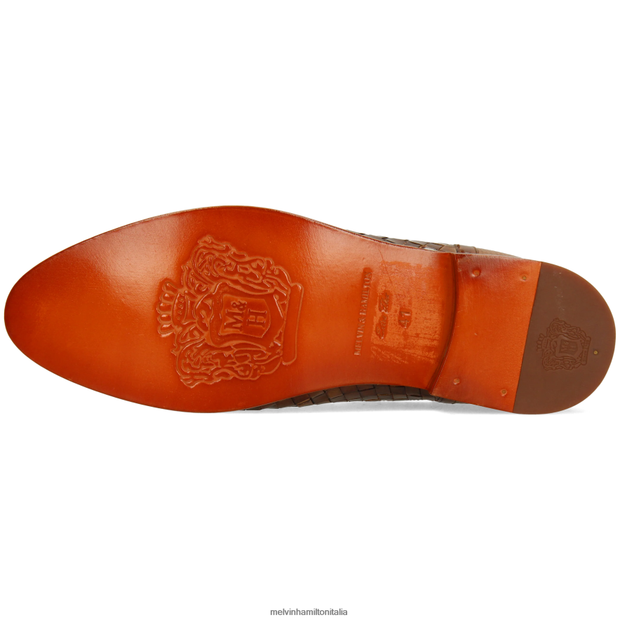 esso Melvin & Hamilton uomini Brad 6 Marrone chiaro stivaletti L80P2P14