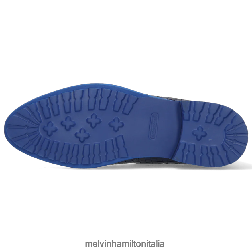esso Melvin & Hamilton uomini Brad 9 blu stivaletti L80P2P128