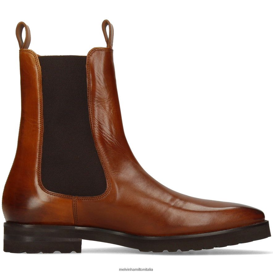 esso Melvin & Hamilton uomini Clark 49 marrone stivaletti L80P2P121