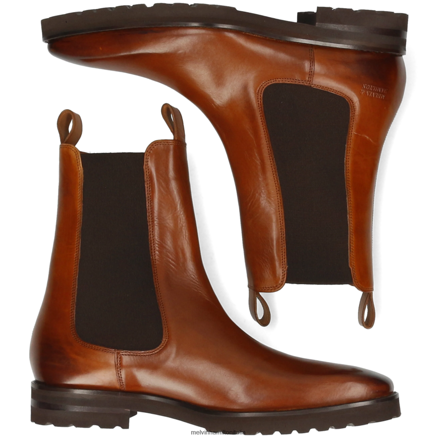 esso Melvin & Hamilton uomini Clark 49 marrone stivaletti L80P2P121