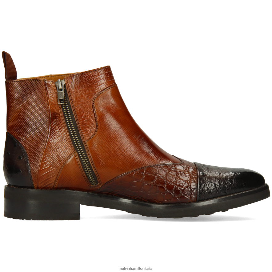 esso Melvin & Hamilton uomini Enrico 29 marrone stivaletti L80P2P76