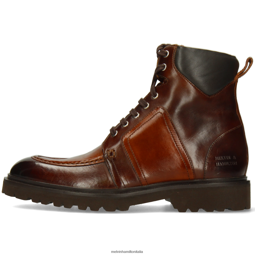 esso Melvin & Hamilton uomini Giorgio 1 marrone stivaletti L80P2P18