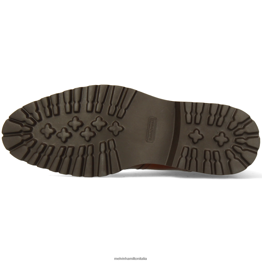 esso Melvin & Hamilton uomini Giorgio 1 marrone stivaletti L80P2P18