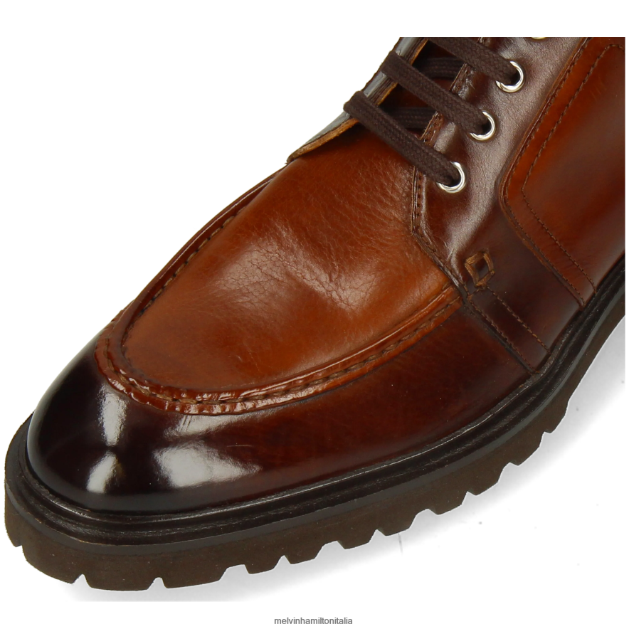 esso Melvin & Hamilton uomini Giorgio 1 marrone stivaletti L80P2P18