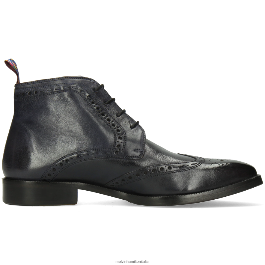 esso Melvin & Hamilton uomini Jeff7 blu stivaletti L80P2P109