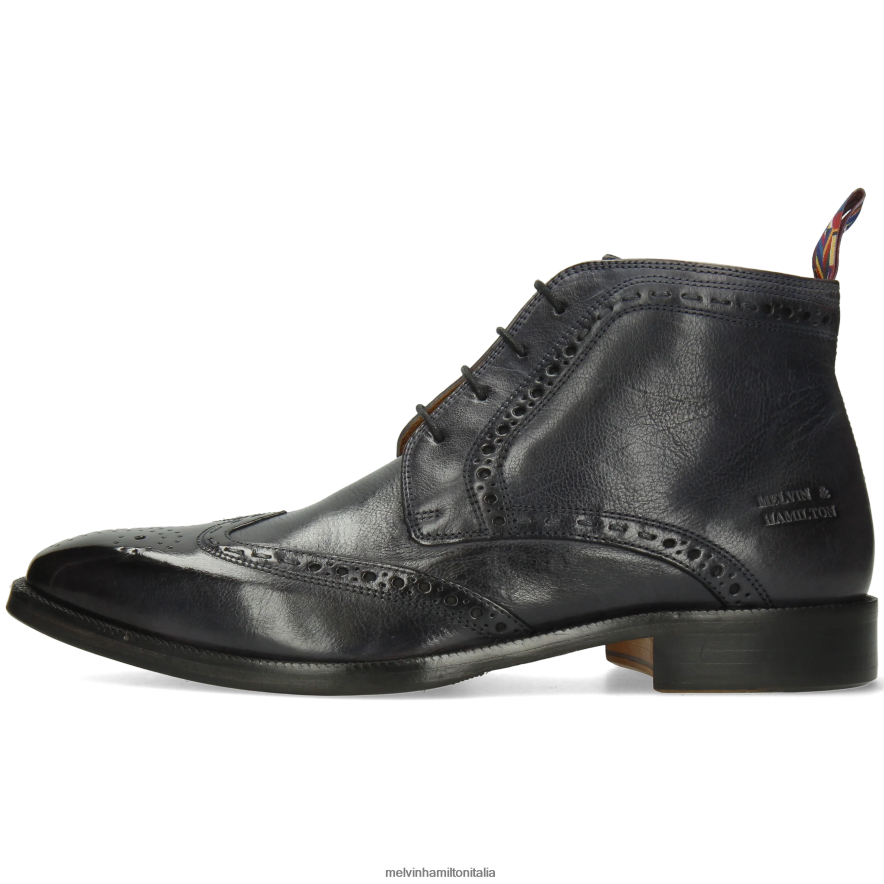 esso Melvin & Hamilton uomini Jeff7 blu stivaletti L80P2P109