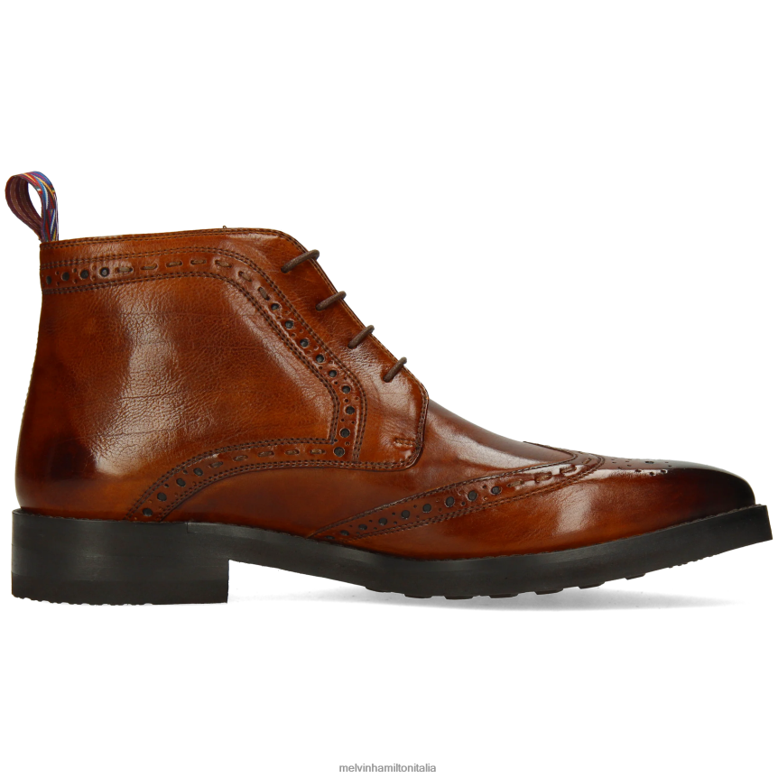 esso Melvin & Hamilton uomini Jeff7 marrone stivaletti DLT2BB70