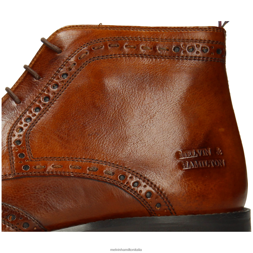esso Melvin & Hamilton uomini Jeff7 marrone stivaletti DLT2BB70