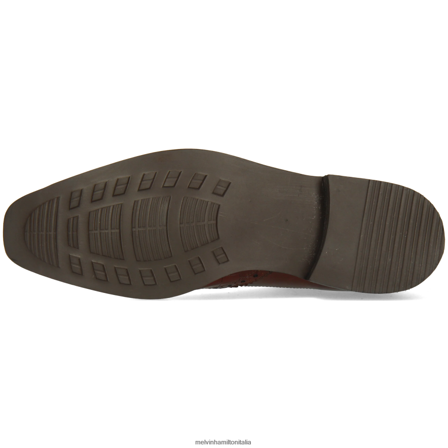 esso Melvin & Hamilton uomini Jeff 34 marrone stivaletti L80P2P85