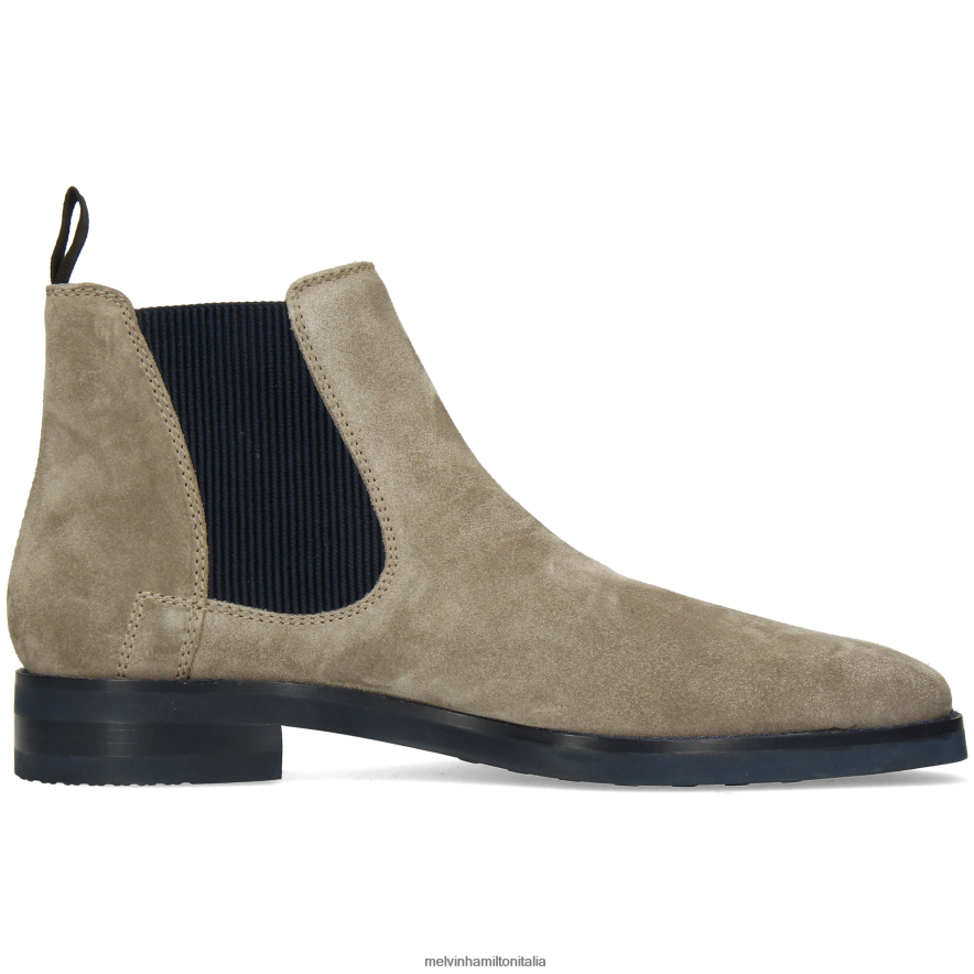 esso Melvin & Hamilton uomini Lewis 20 grigio stivaletti L80P2P94