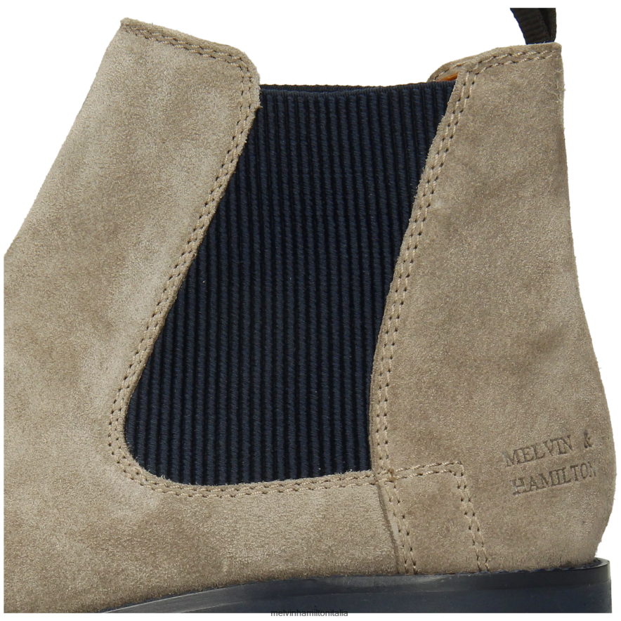 esso Melvin & Hamilton uomini Lewis 20 grigio stivaletti L80P2P94