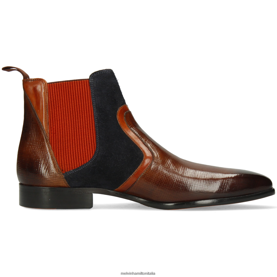 esso Melvin & Hamilton uomini Lewis 26 marrone stivaletti L80P2P115