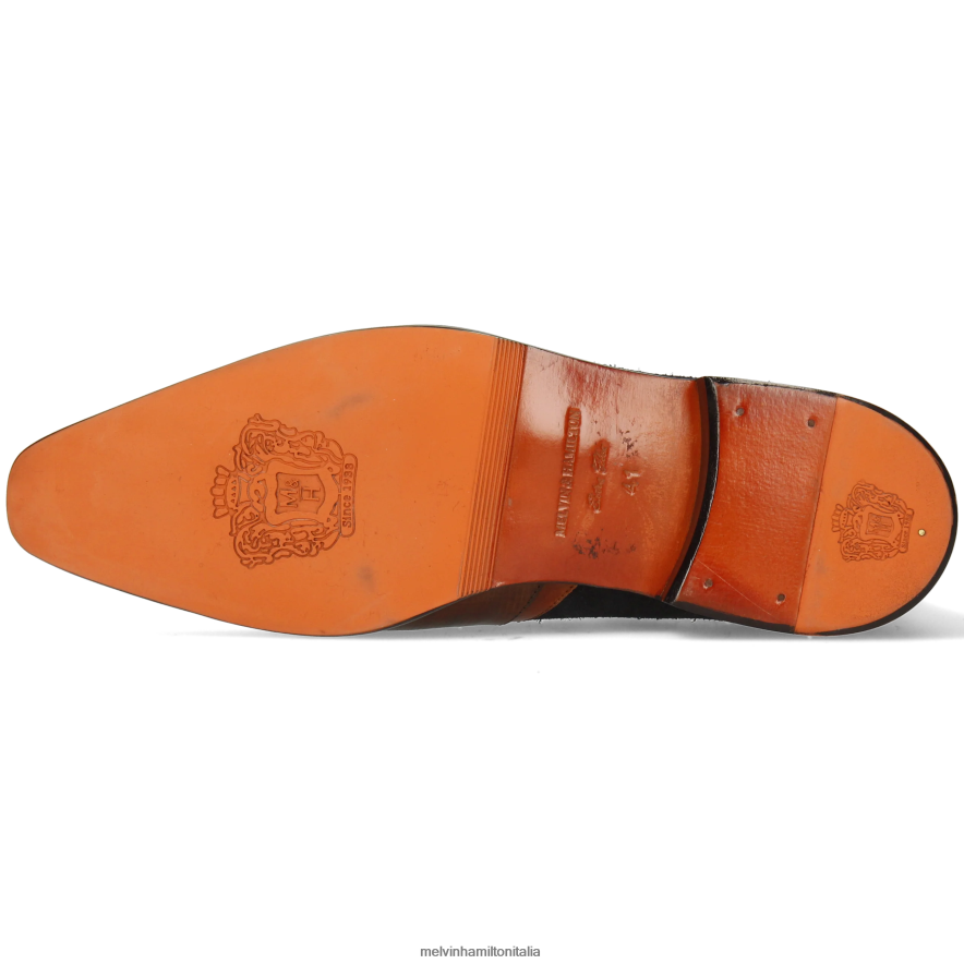 esso Melvin & Hamilton uomini Lewis 26 marrone stivaletti L80P2P115