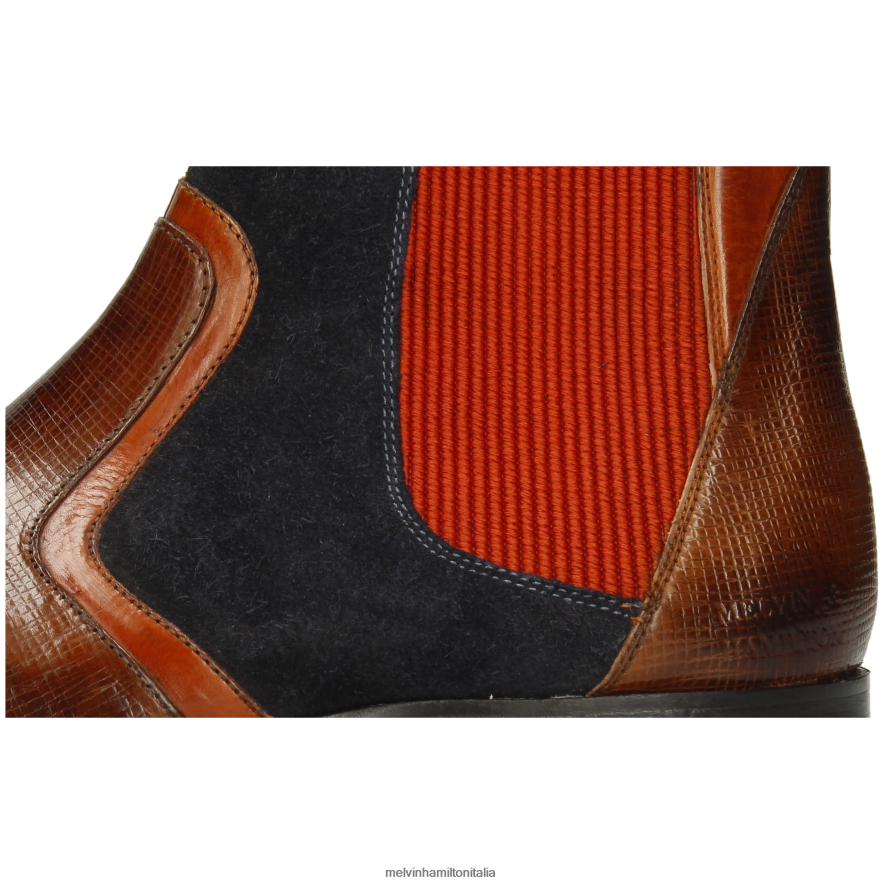 esso Melvin & Hamilton uomini Lewis 26 marrone stivaletti L80P2P115