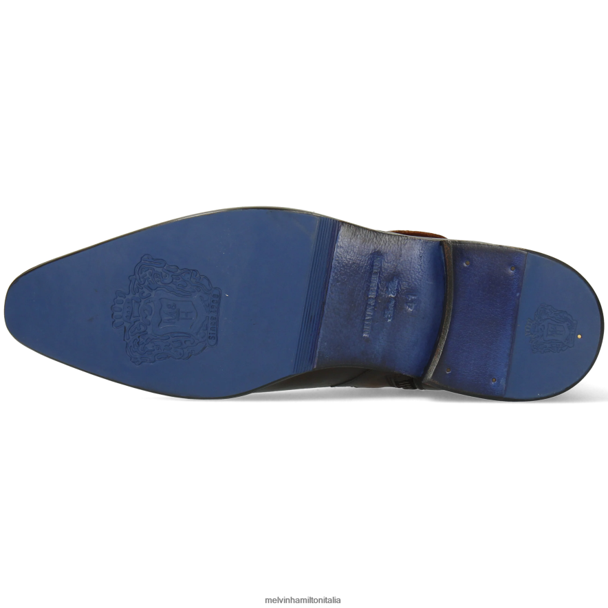 esso Melvin & Hamilton uomini Lewis 50 marrone stivaletti L80P2P149