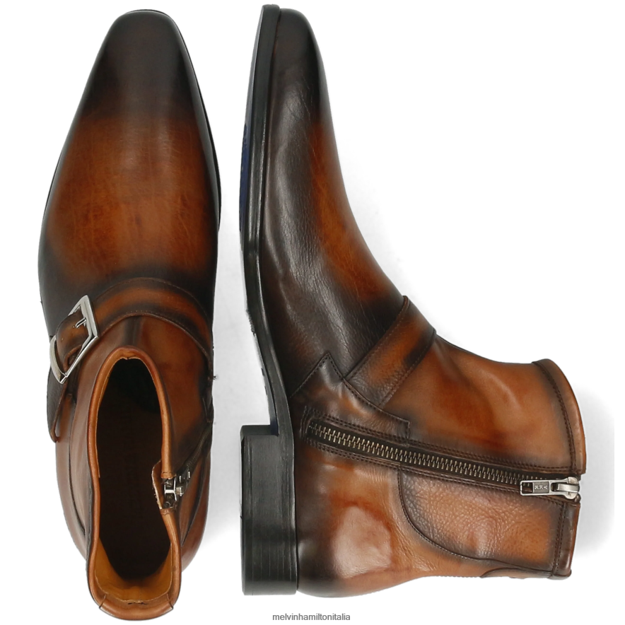 esso Melvin & Hamilton uomini Lewis 50 marrone stivaletti L80P2P149