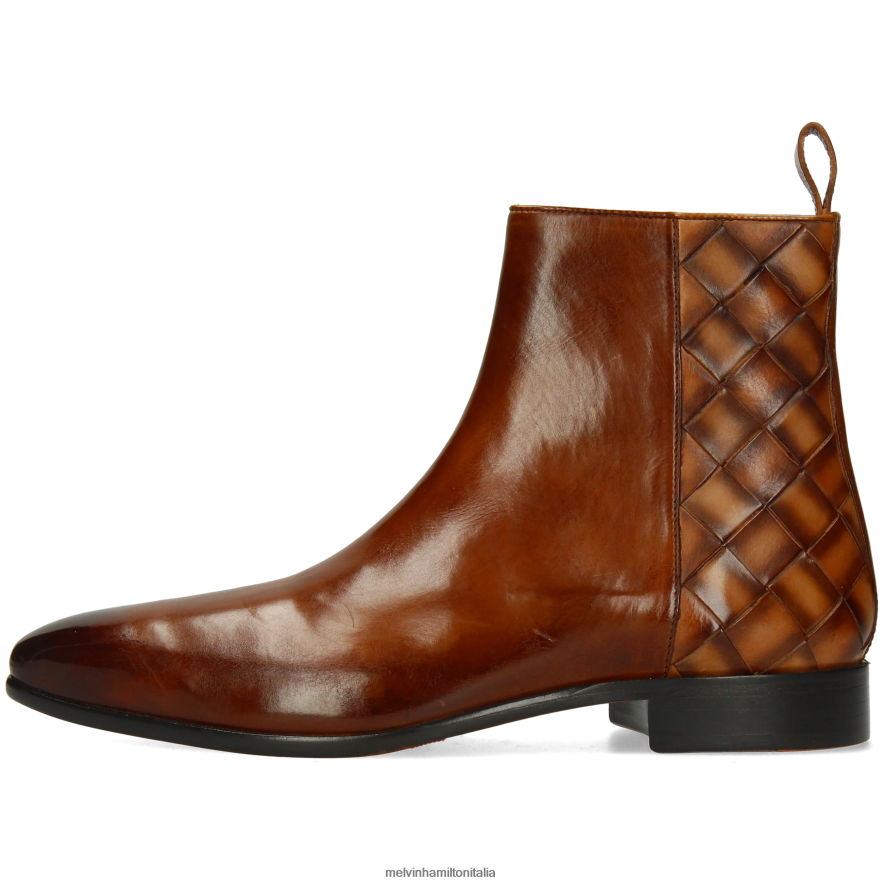 esso Melvin & Hamilton uomini Lewis 55 marrone stivaletti L80P2P49