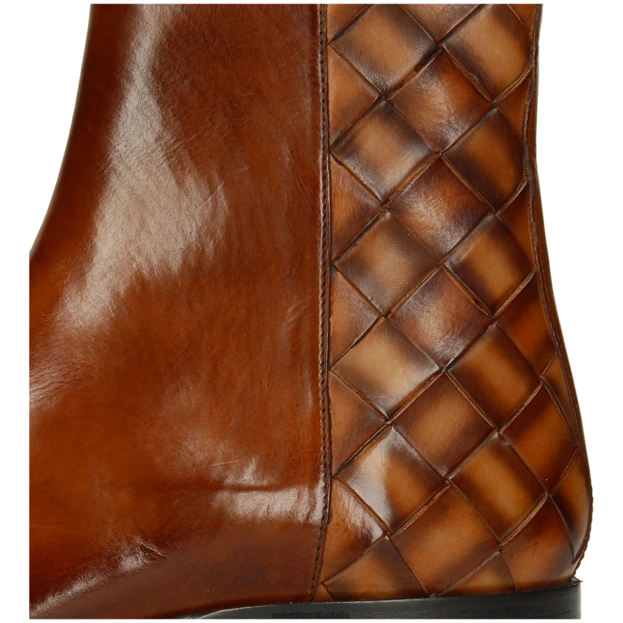 esso Melvin & Hamilton uomini Lewis 55 marrone stivaletti L80P2P49
