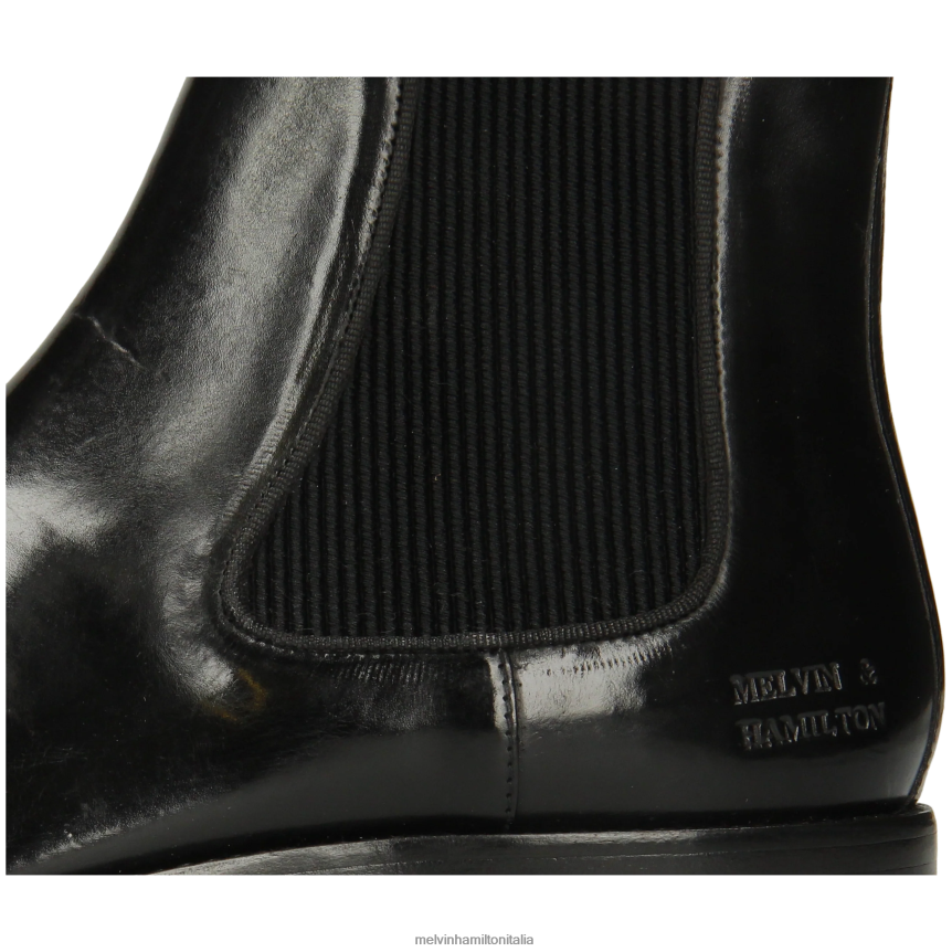 esso Melvin & Hamilton uomini Lewis 57 nero stivaletti DLT2BB78