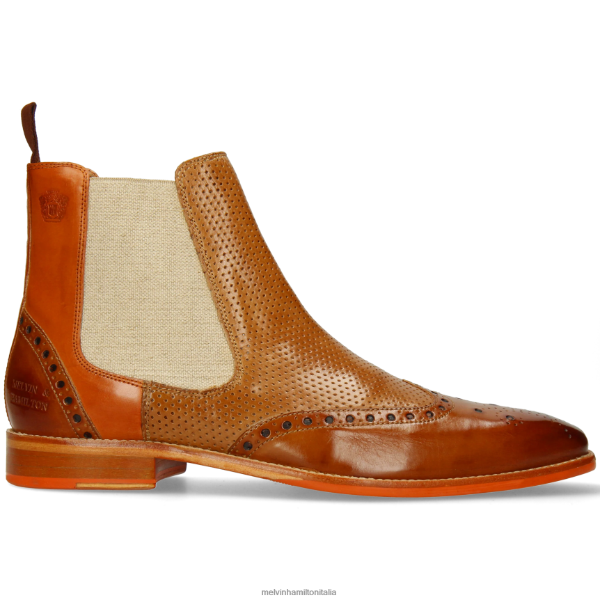 esso Melvin & Hamilton uomini Martino 5 marrone stivaletti DLT2BB50