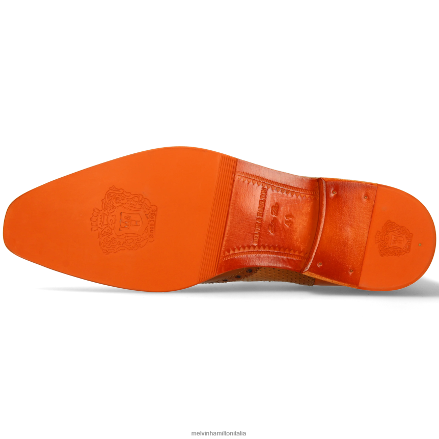 esso Melvin & Hamilton uomini Martino 5 marrone stivaletti DLT2BB50