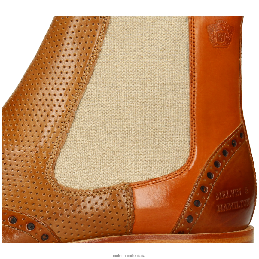 esso Melvin & Hamilton uomini Martino 5 marrone stivaletti DLT2BB50