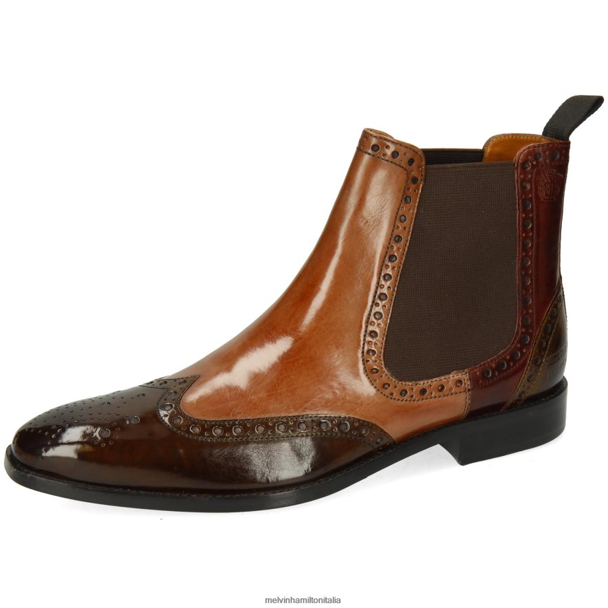 esso Melvin & Hamilton uomini Martino 5 marrone stivaletti L80P2P107